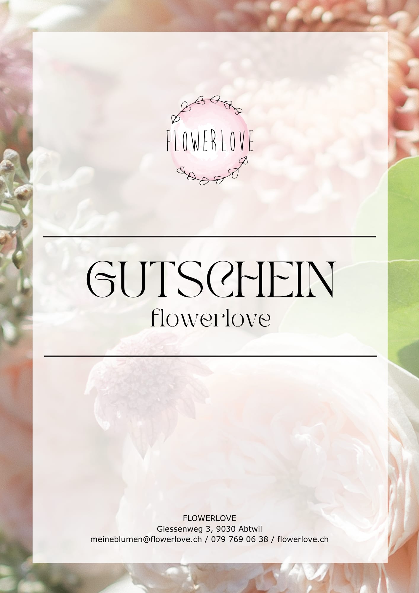flowerlove-Gutschein